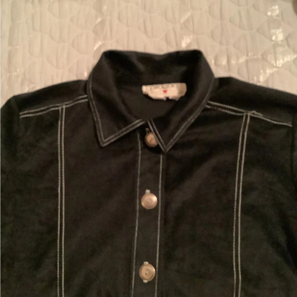 CROQUET CLUB~JACKET~ BLUE JEAN~ LOOK~ LG - Picture 2 of 6